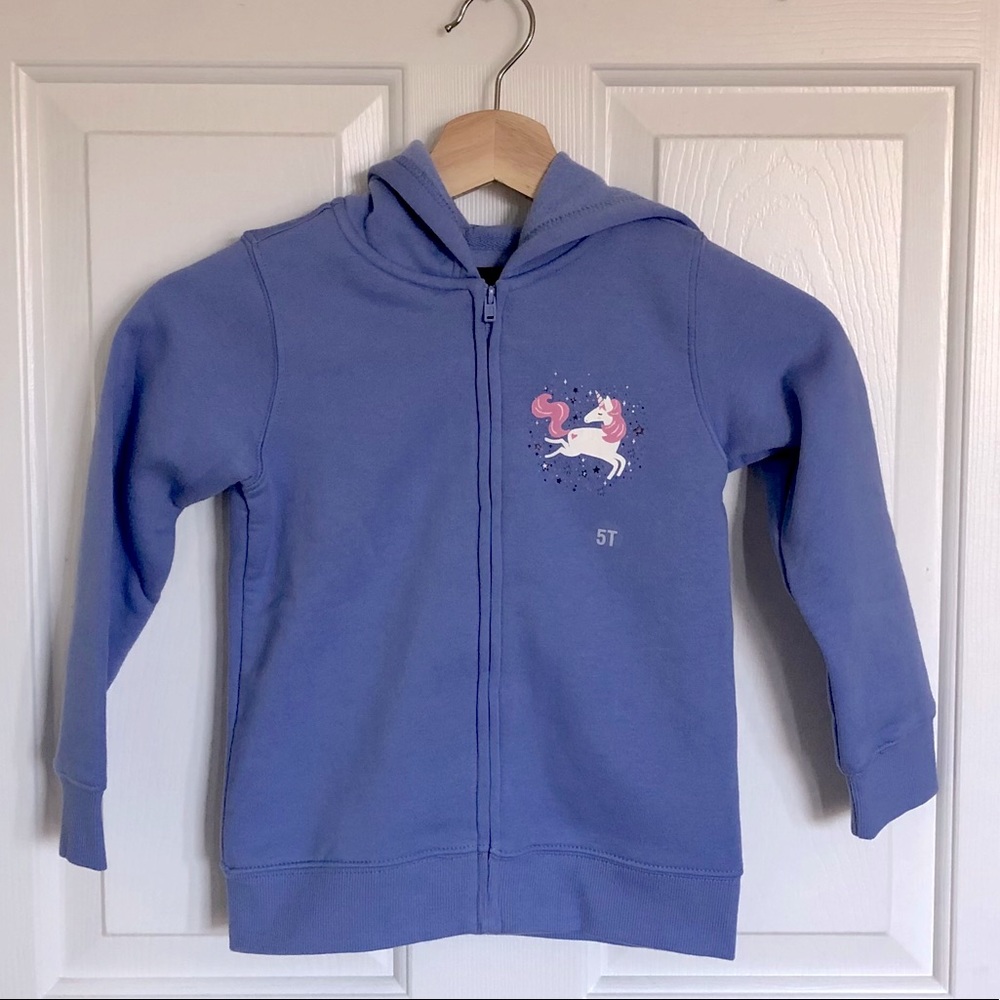 Joe Boxer Little Girl’s Purple Zip-up Sweatshirt